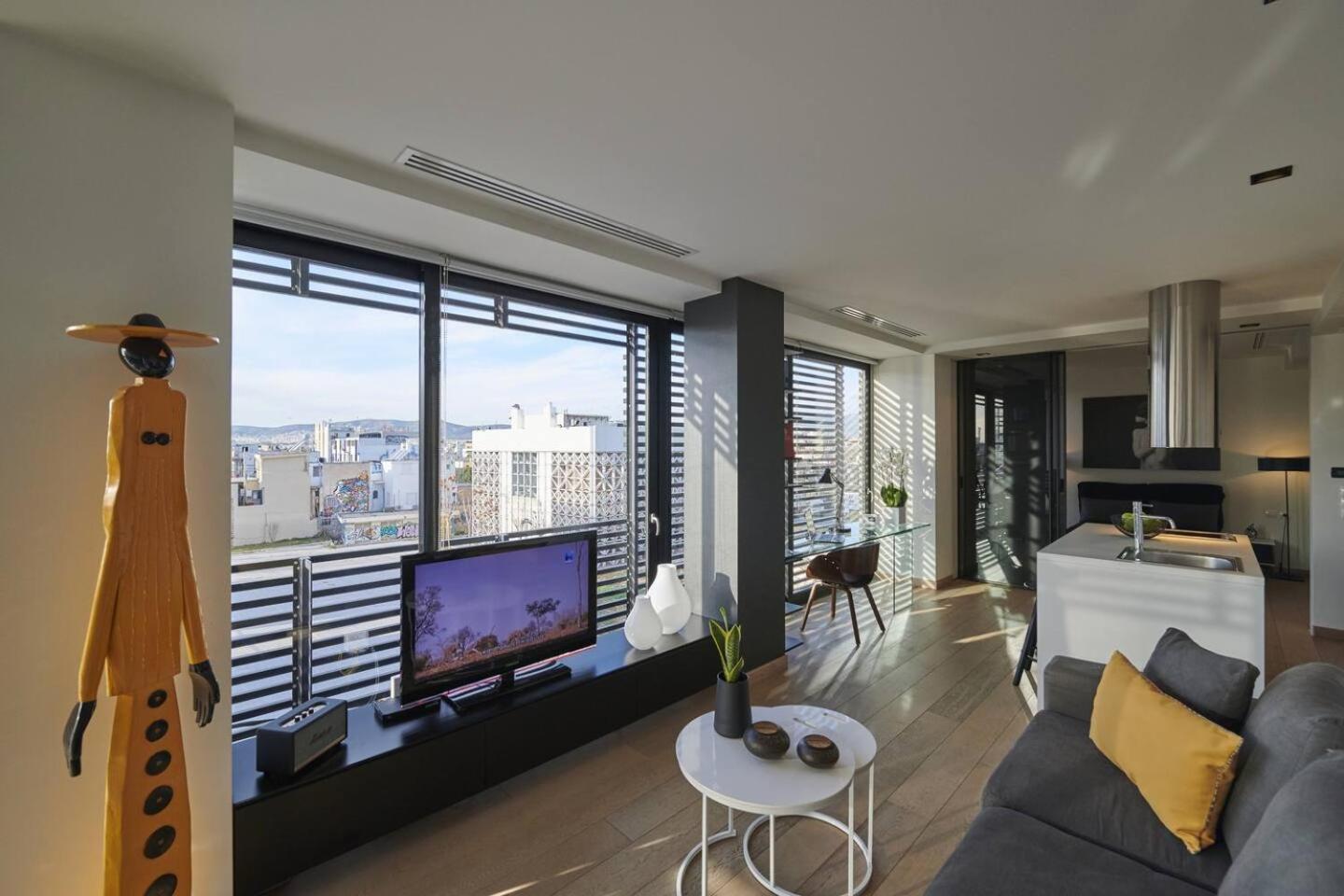 Ma Maison Nο 4, Downtown Loft , Short Walk To Acropolis, Ultra High Speed Internet 500 Mbps, Parking Upon Request, 1' From Metro Station Ateny Zewnętrze zdjęcie